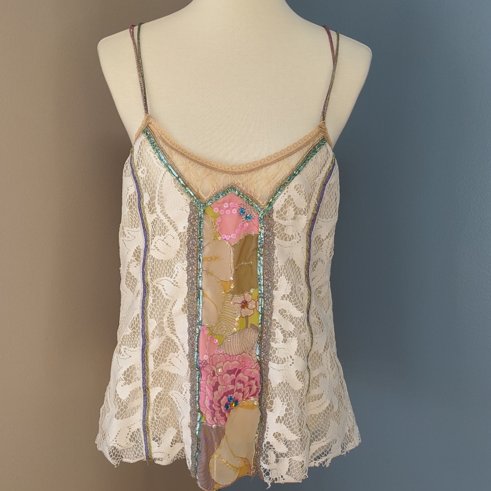 Free People Embellished Top